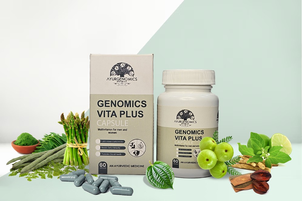 Genomics Vita Plus Capsule (60 Tab) Image