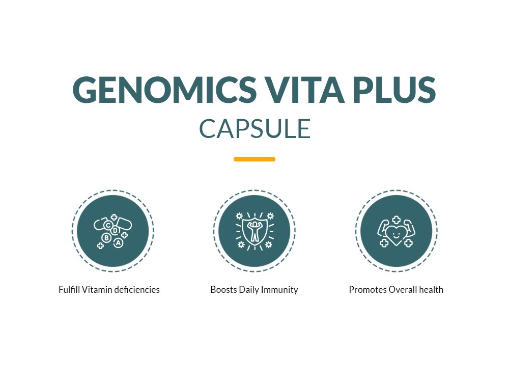 Genomics Vita Plus Capsule (60 Tab) Image